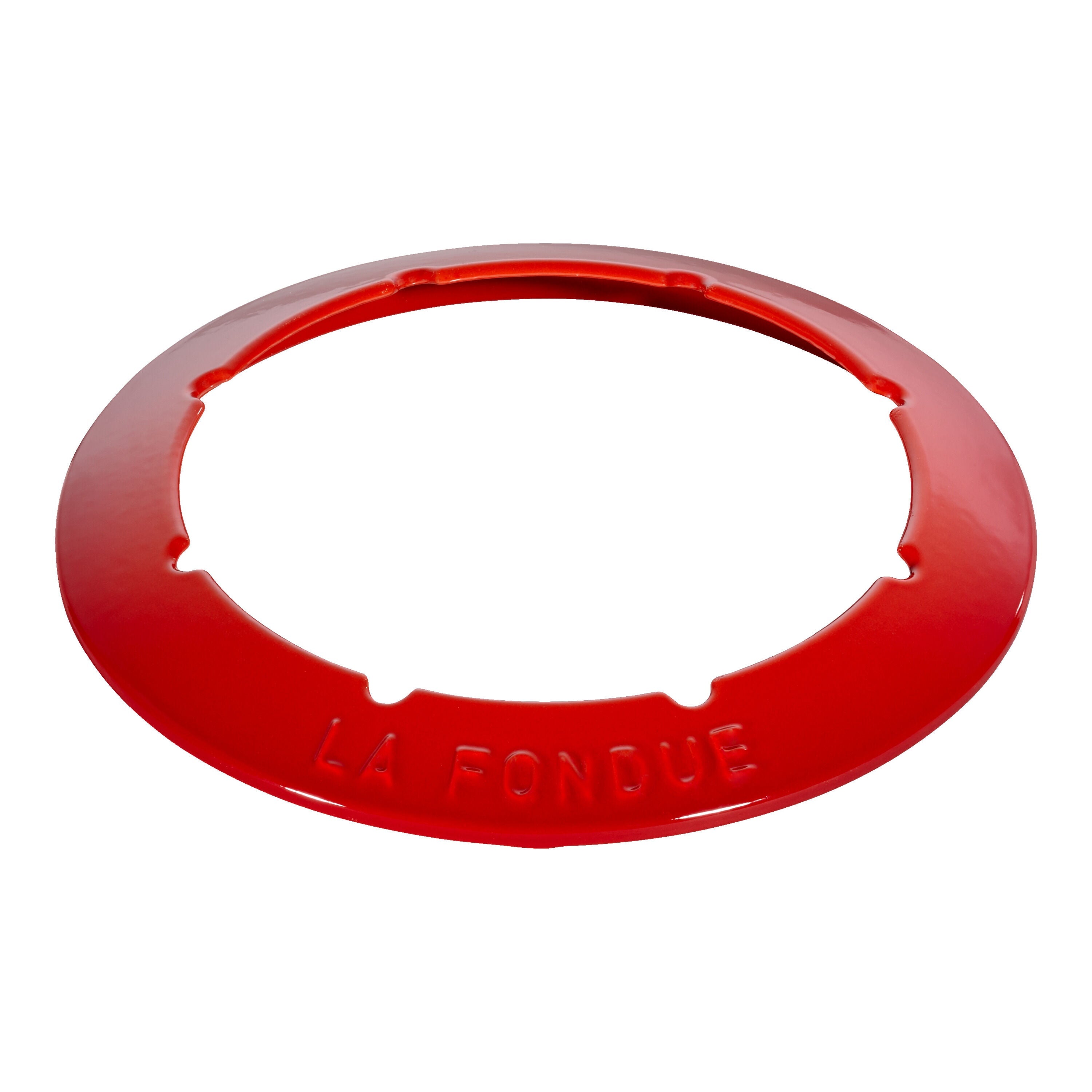 STAUB Specialities Cast Iron Fondue Set, Cherry-1