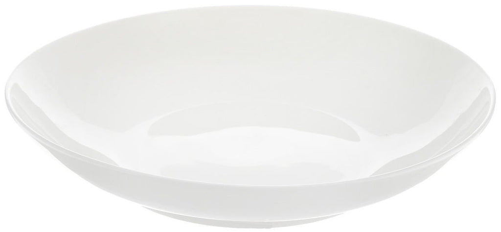 White Round Deep Plate 10" inch