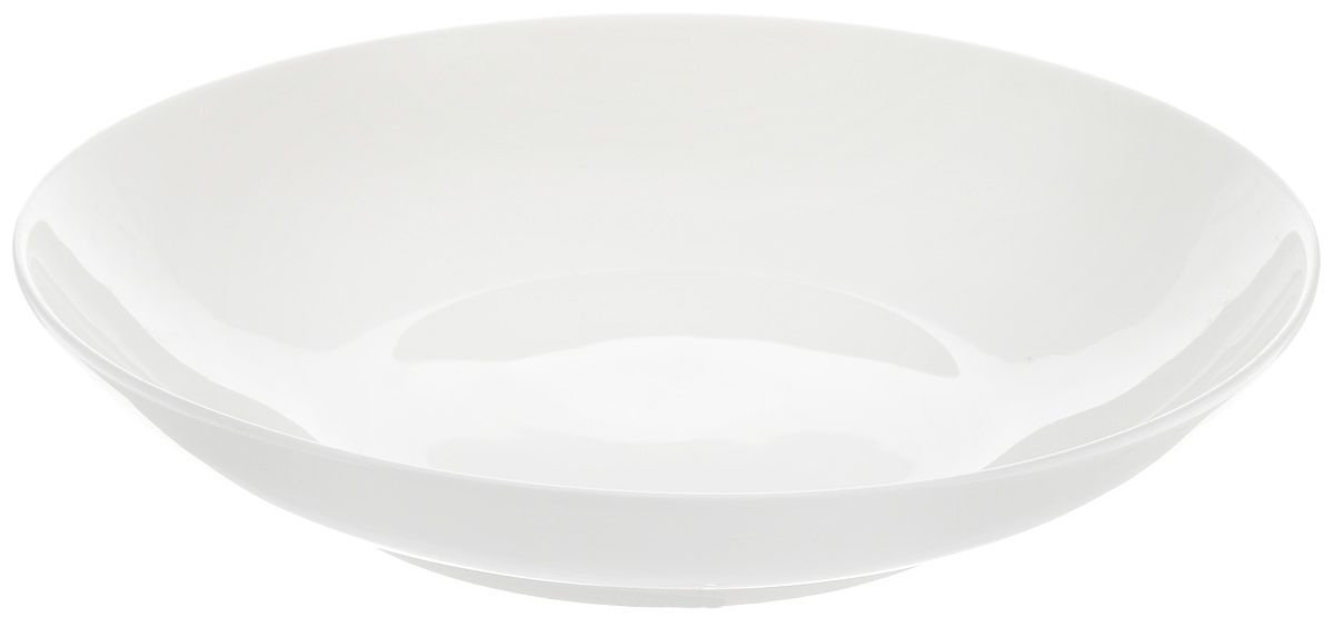 White Round Deep Plate 10" inch
