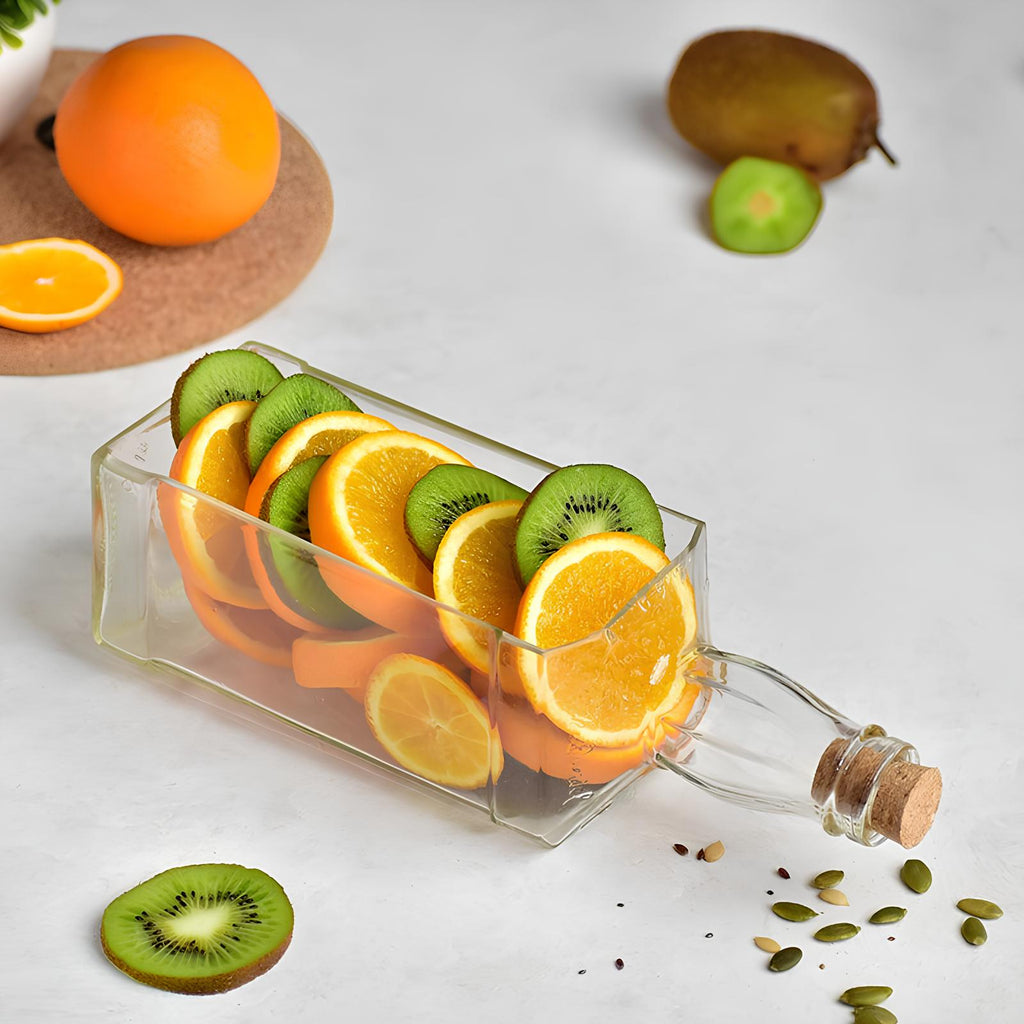 Jack Daniel Bottle Glass Platters