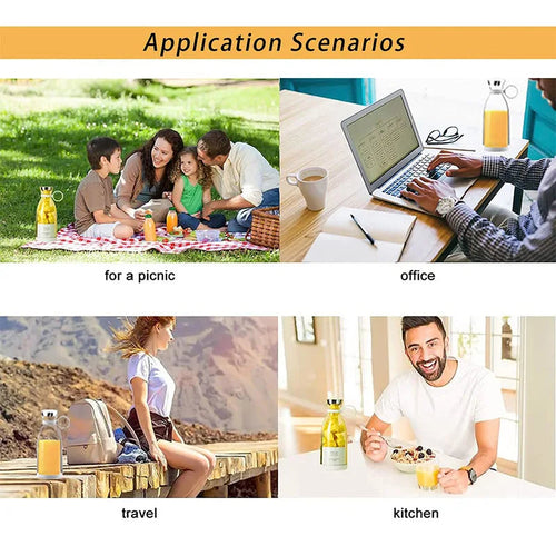 Mini Portable Blender Electric Juicer Fruit Mixers Fruit Extractors