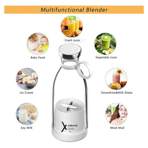 Mini Portable Blender Electric Juicer Fruit Mixers Fruit Extractors