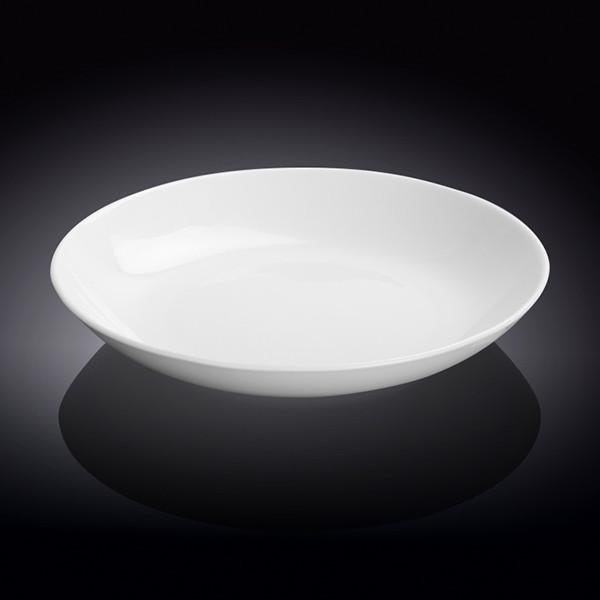 White Round Deep Plate 10" inch