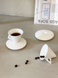 Ceramic Triangular Cup Set